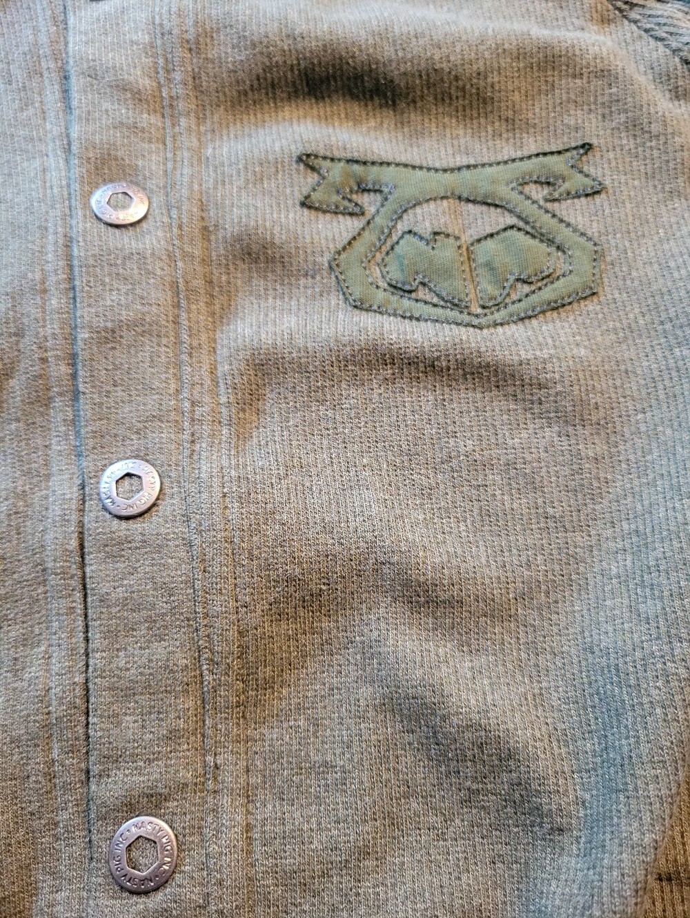 Nasty Pig Snap-Front Thermal Union Suit In Army Green Size M. **NWT - Picture 6 of 9